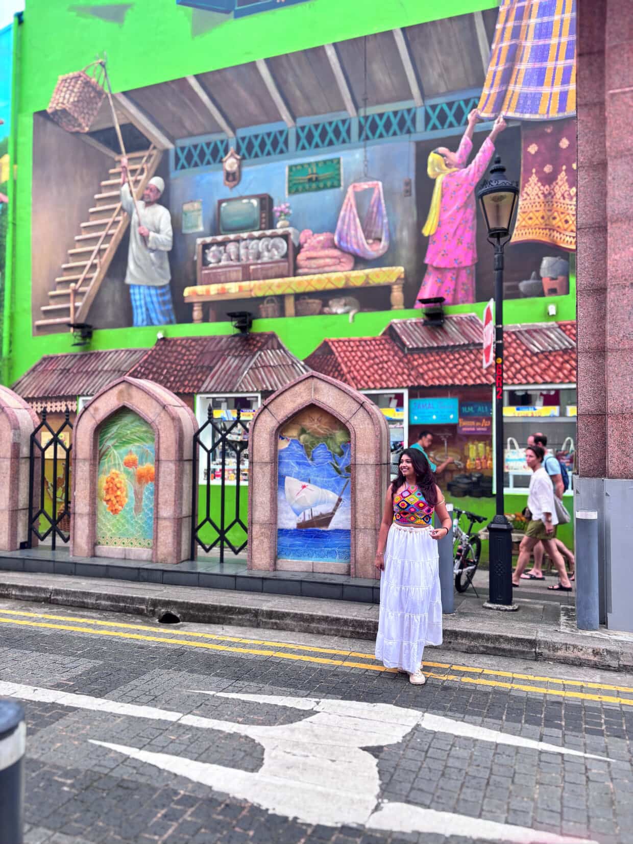 Boho Patch Halter Top