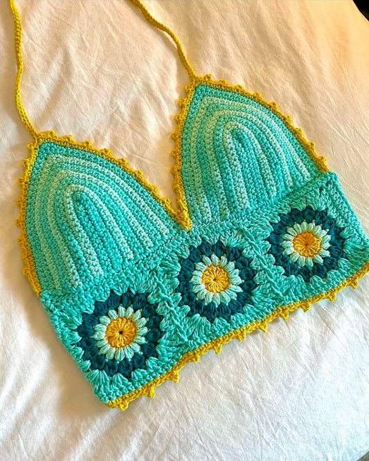 Ocean Daisy Bralette