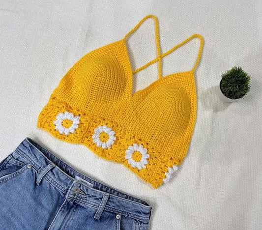 Sunny Daisy Bralette