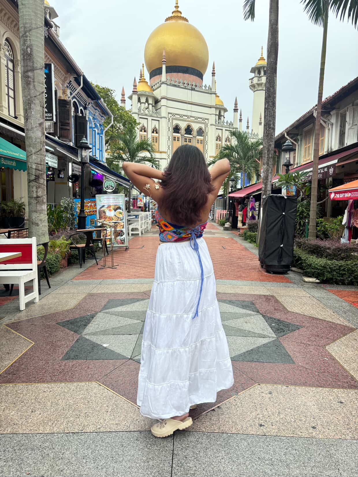 Boho Patch Halter Top