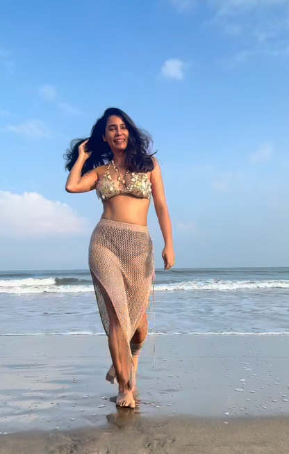 Sequins Sand Bralette