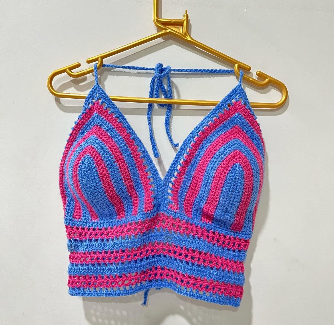 Cotton Candy edition of Net detailed bralette