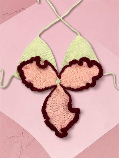 Blushing Camellia Bralette